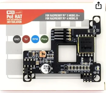 Power Over Ethernet - Profesjonalny moduł LoveRPi PoE HAT (Power