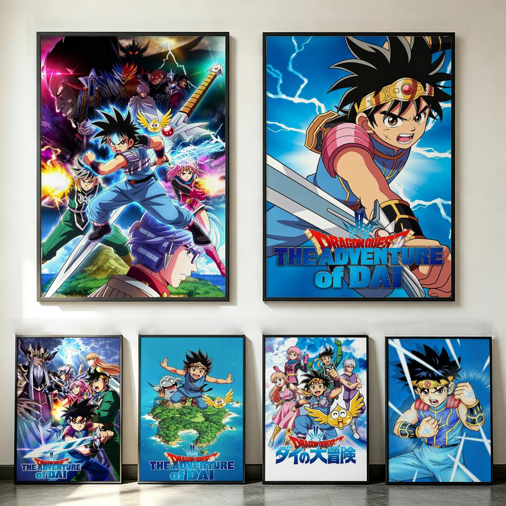 Plakat z gry Dragon Quest, pla – Office Quest recenzja i cena