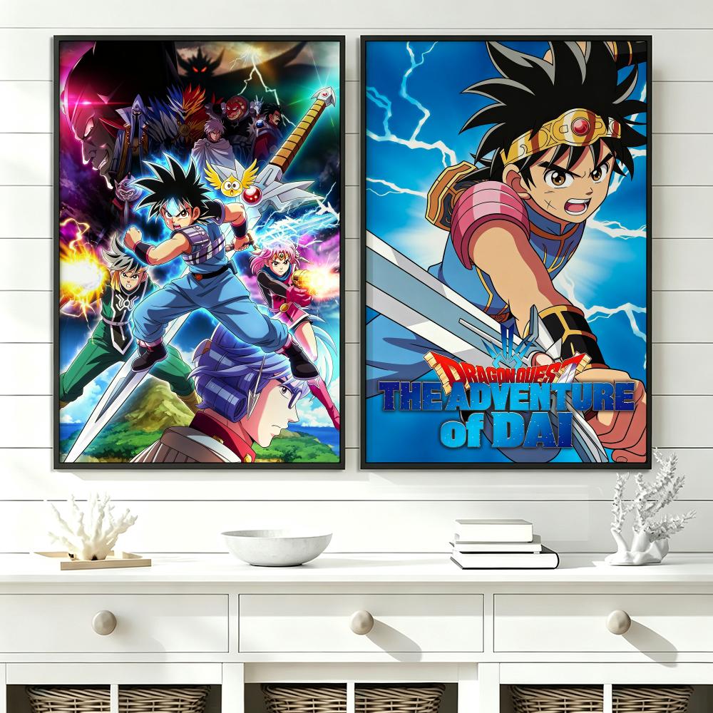 Plakat z gry Dragon Quest, pla – Office Quest recenzja i cena