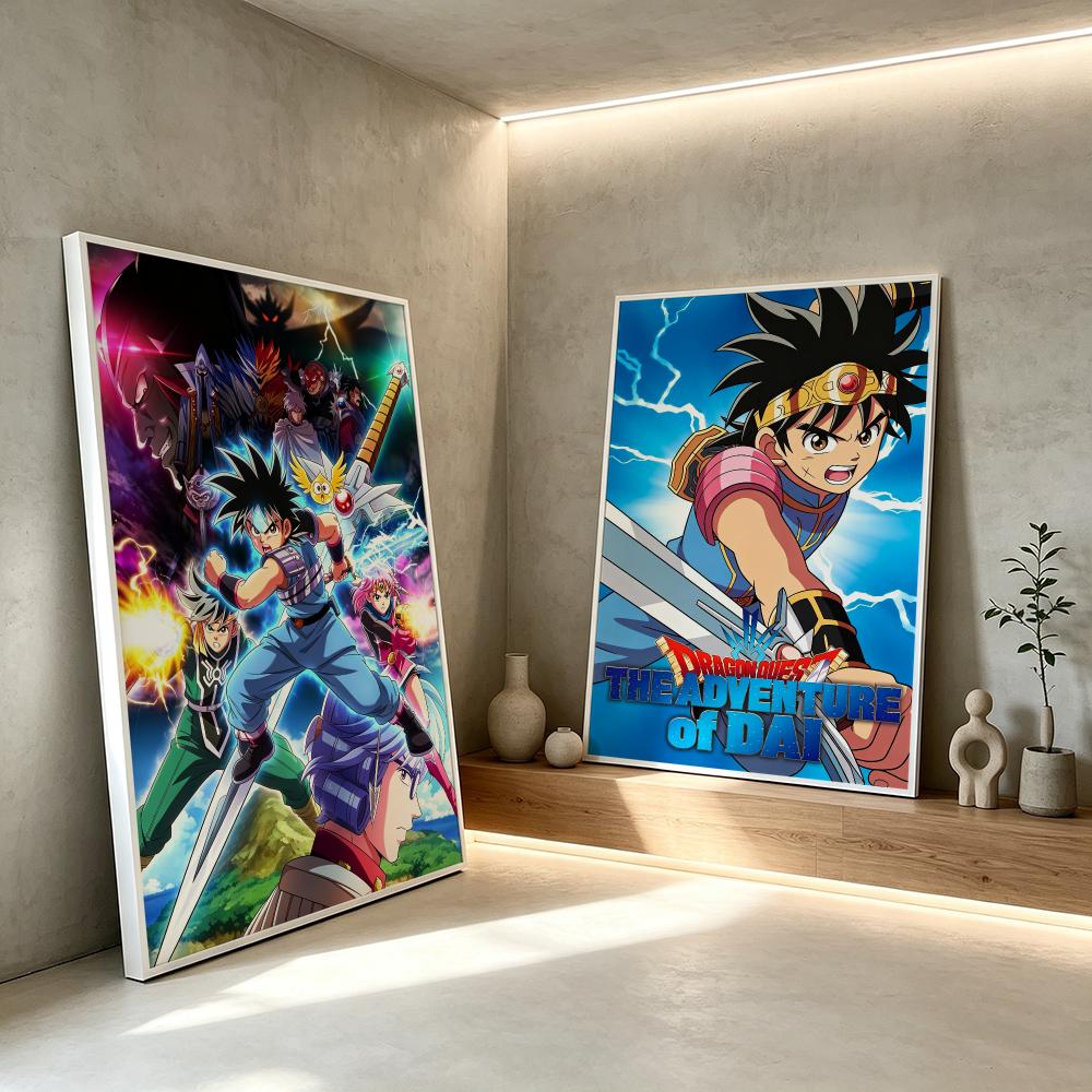 Plakat z gry Dragon Quest, pla – Office Quest recenzja i cena