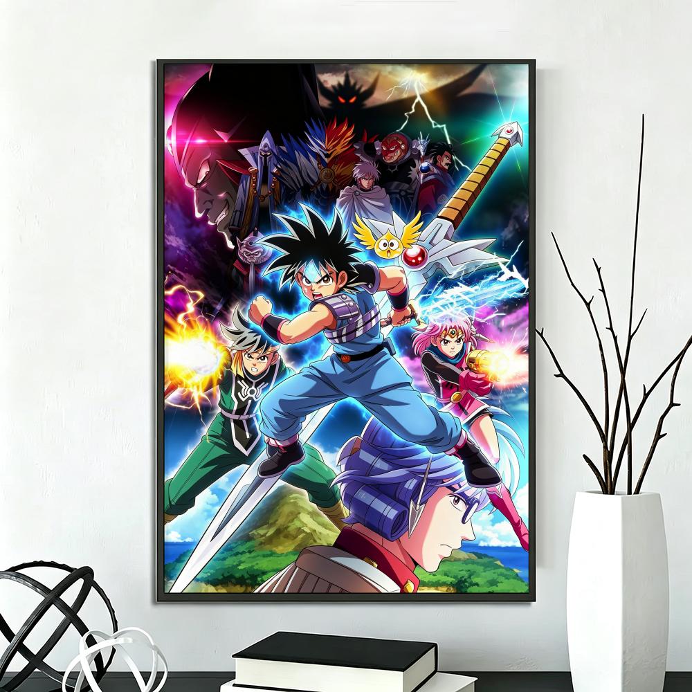 Plakat z gry Dragon Quest, pla – Office Quest recenzja i cena